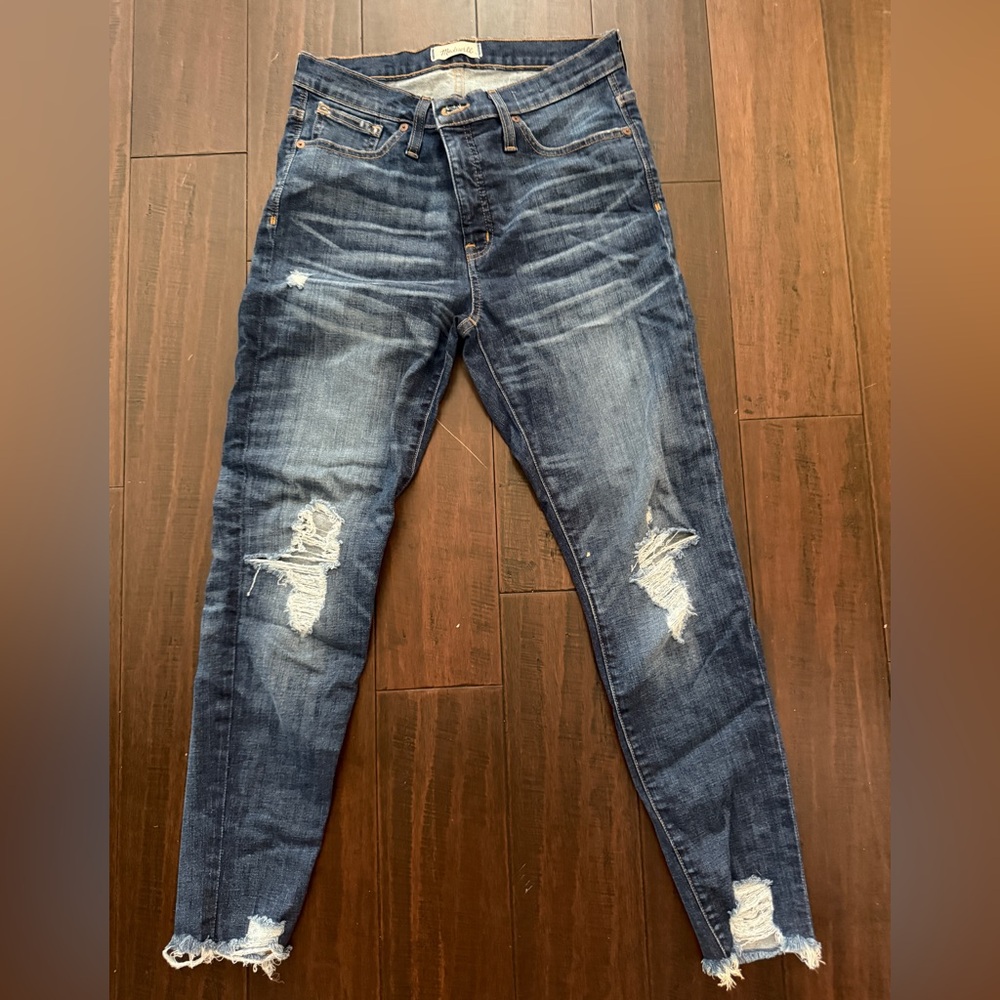 Madewell High Rise Skinny Jeans